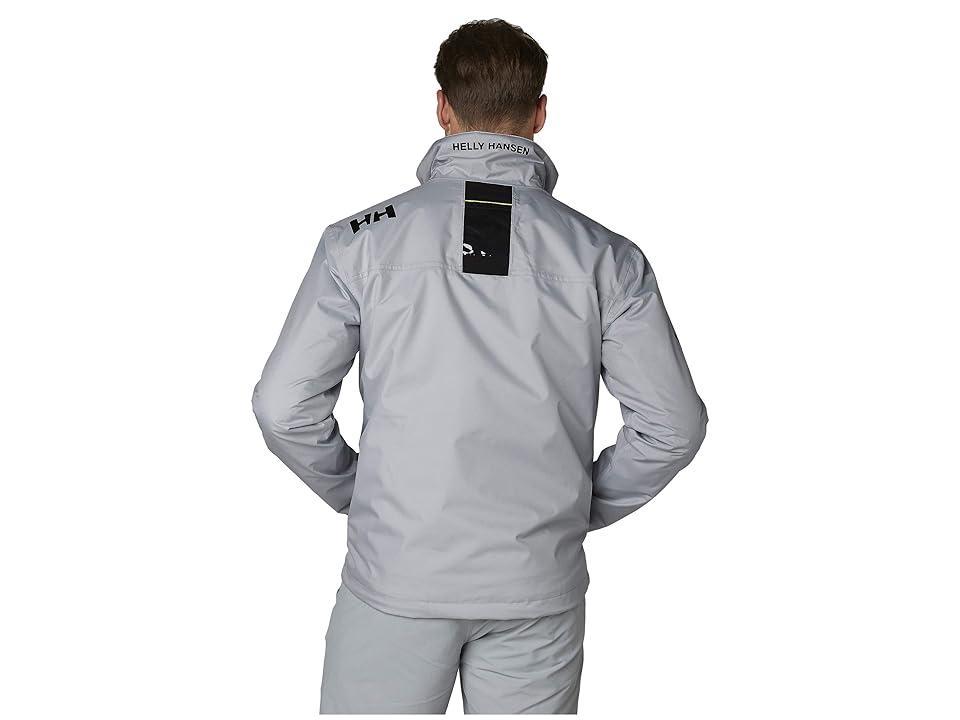 Helly Hansen Crew Midlayer Jacket (Grey Fog) Men's Clothing Product Image