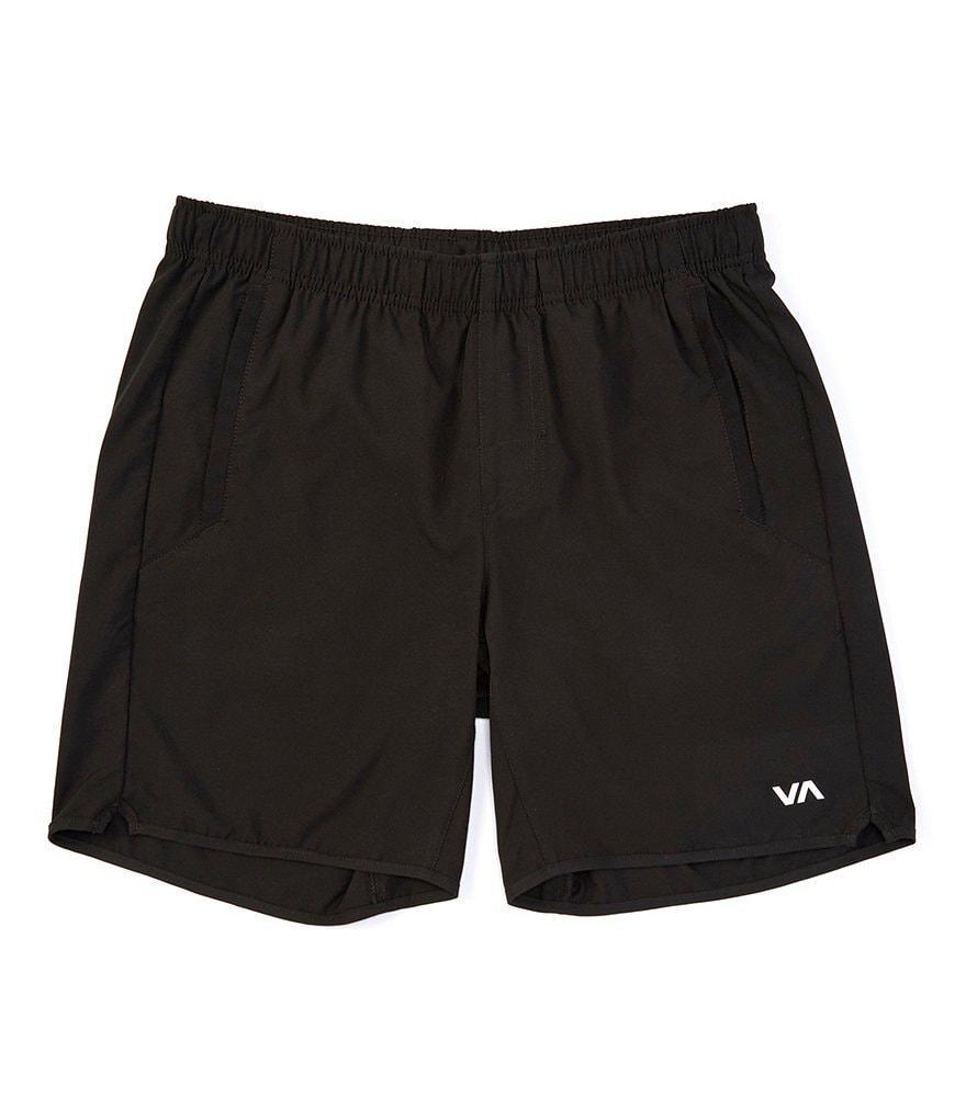 RVCA VA Sport Yogger lV Elastic Pull-On 17#double; Outseam Solid Athletic Shorts Product Image