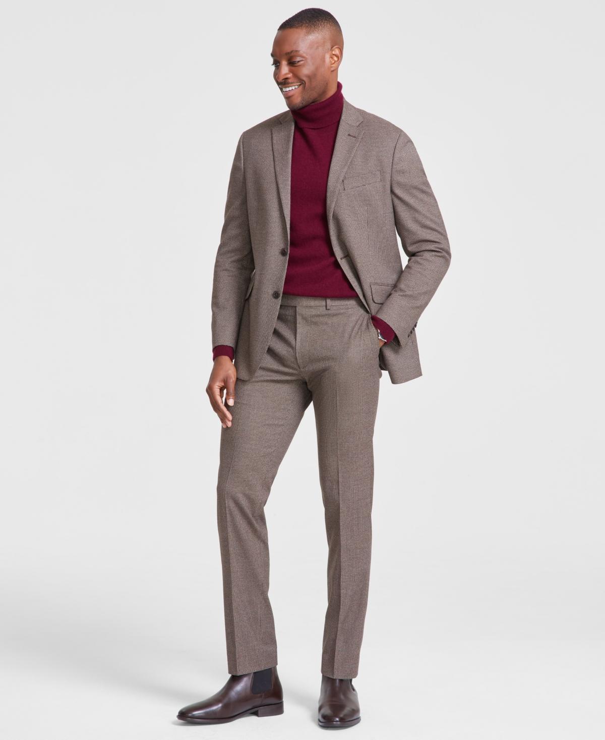 Kenneth Cole Reaction Mens Techni-Cole Slim-Fit Stretch Suit Product Image