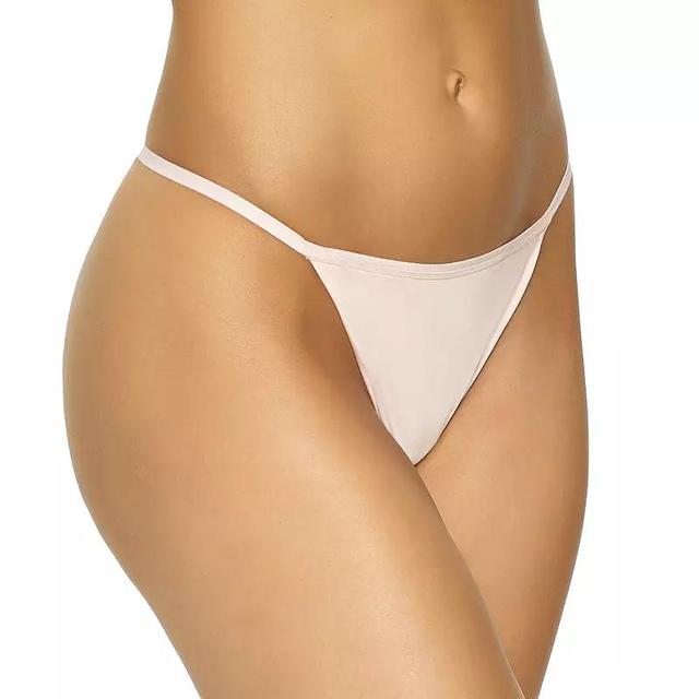 Womens Jezebel Blissful Basic G-String Thong Panty 550112 Lt Beige Product Image