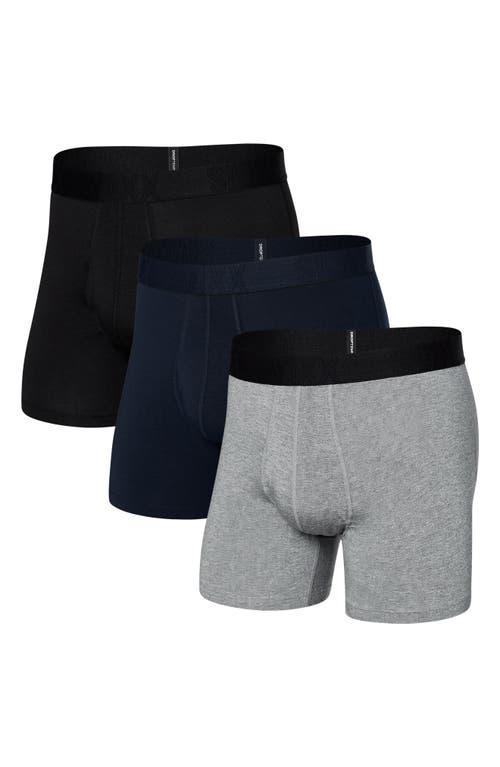 SAXX Assorted 3-Pack DropTemp Cooling Cotton Slim Fit Boxer Brief Product Image