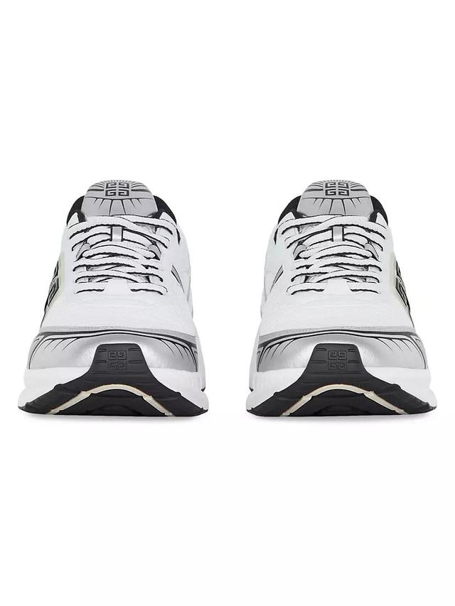 NFNTY-52 Runners in Synthetic Leather and Mesh Sneakers Product Image