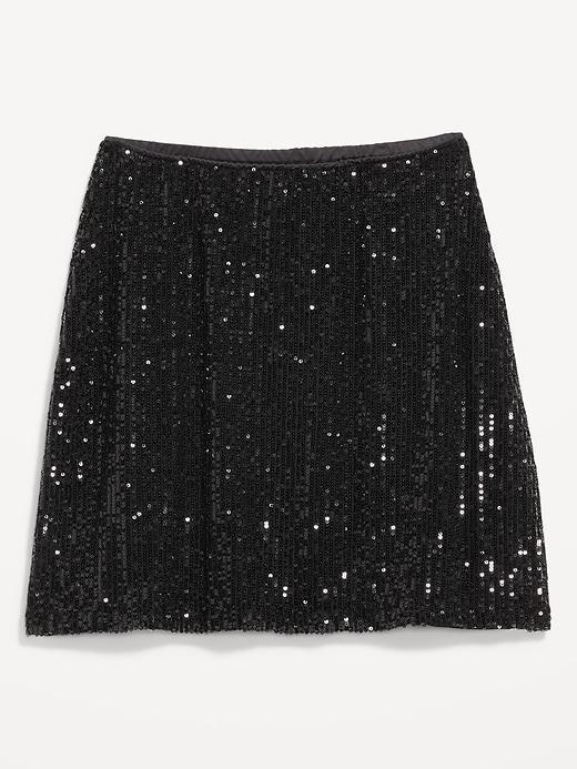 Sequin Mini Skirt Product Image