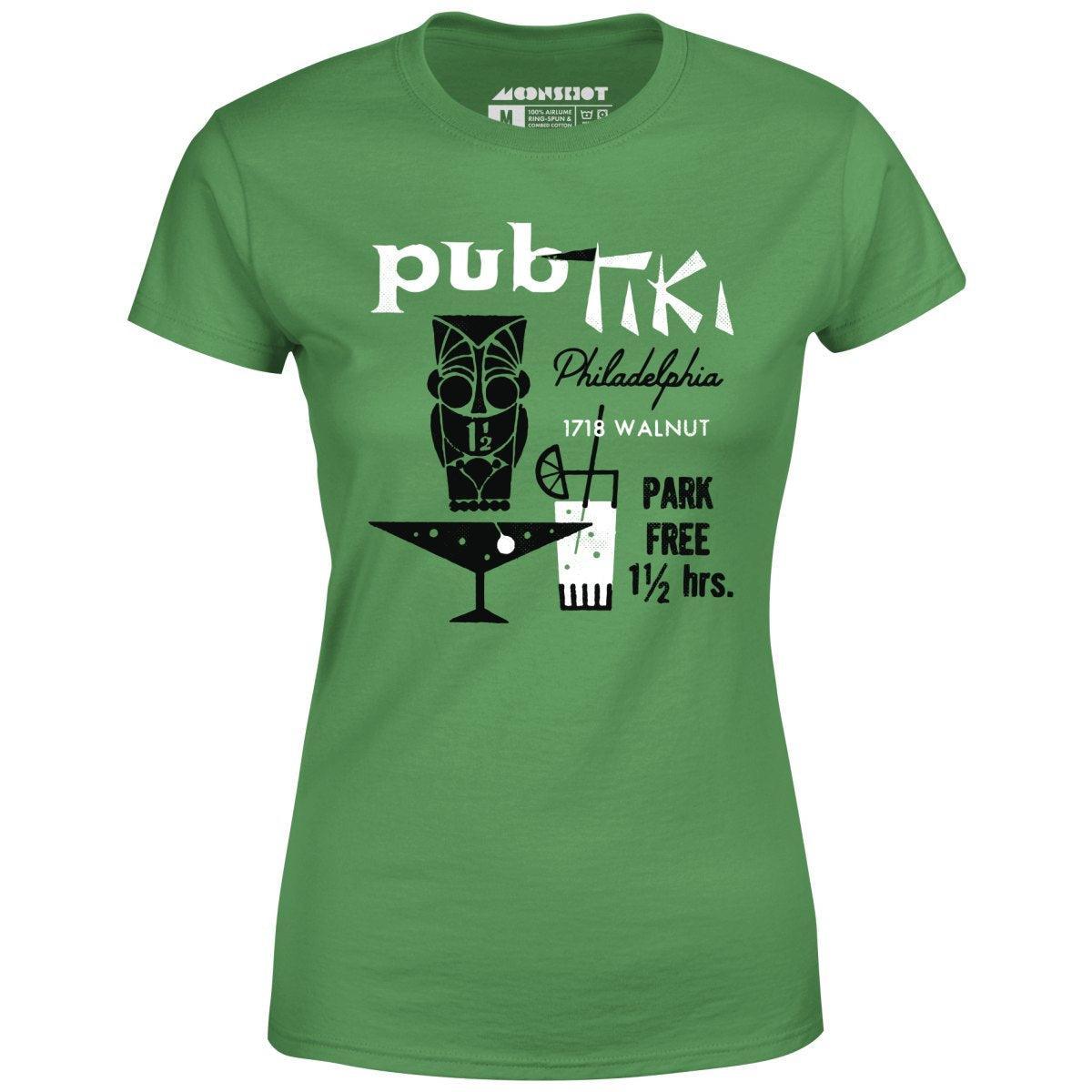 Pub Tiki - Philadelphia, PA - Vintage Tiki Bar - Women's T-Shirt Female Product Image