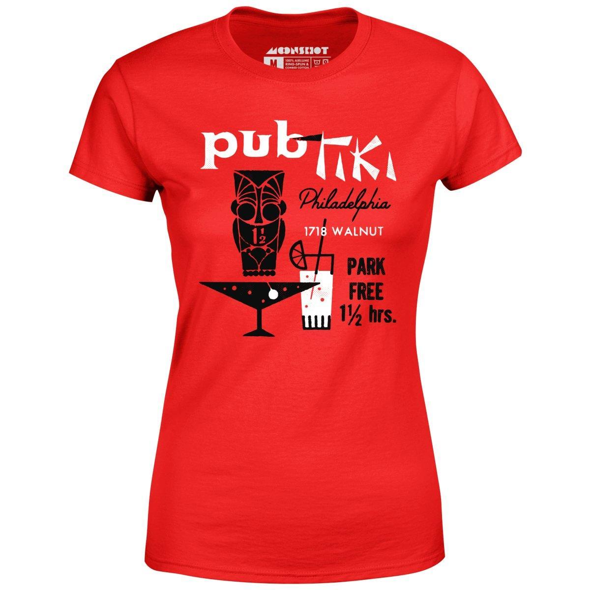 Pub Tiki - Philadelphia, PA - Vintage Tiki Bar - Women's T-Shirt Female Product Image