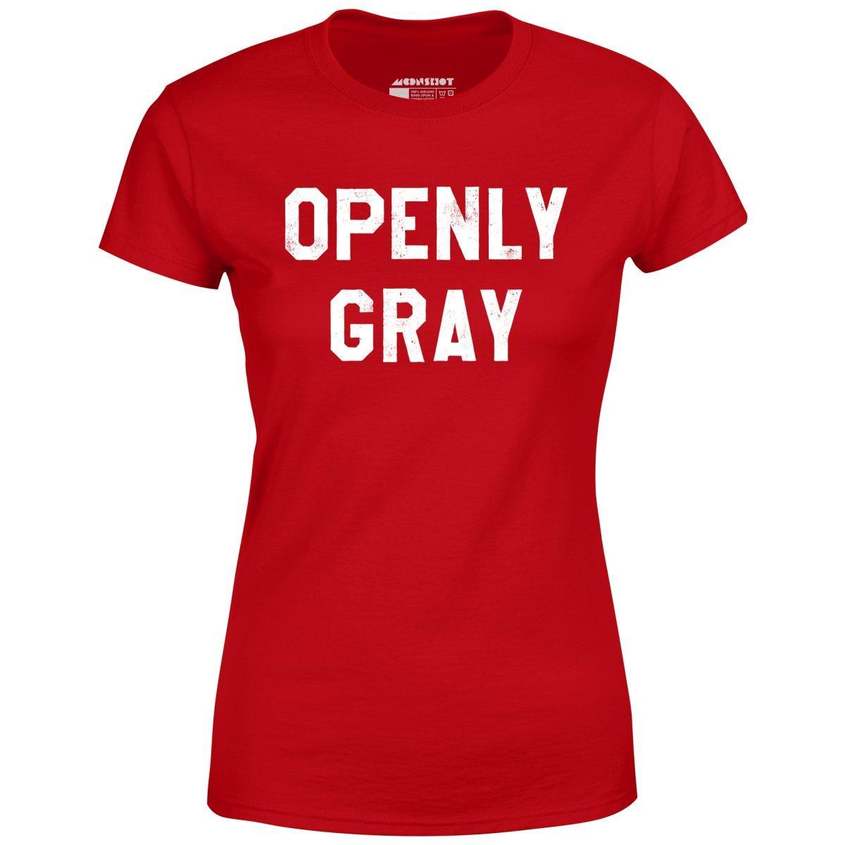 Openly Gray - Women's T-Shirt Female Product Image