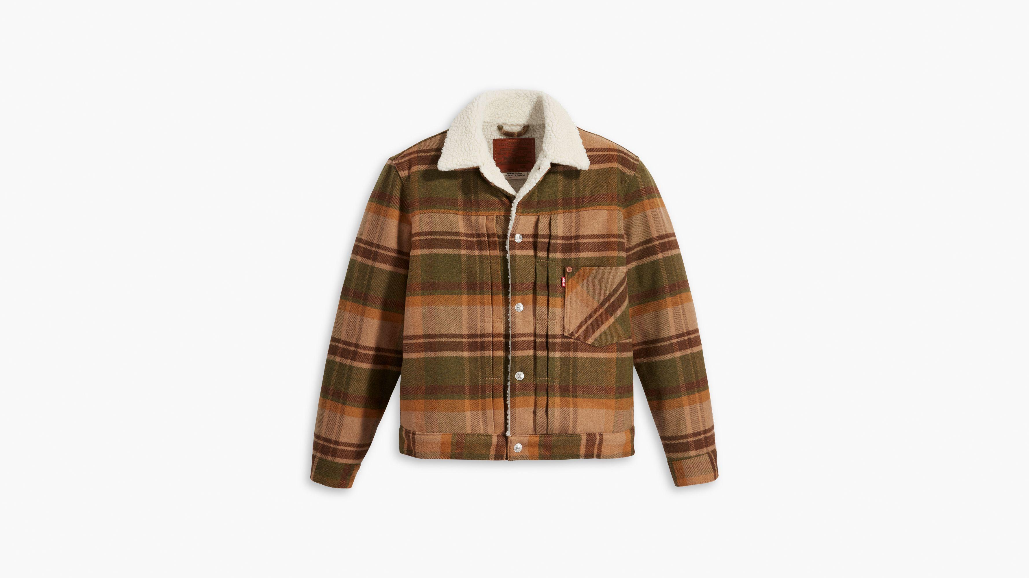 Levi's I Plaid Sherpa Trucker Jacket - Men's Product Image