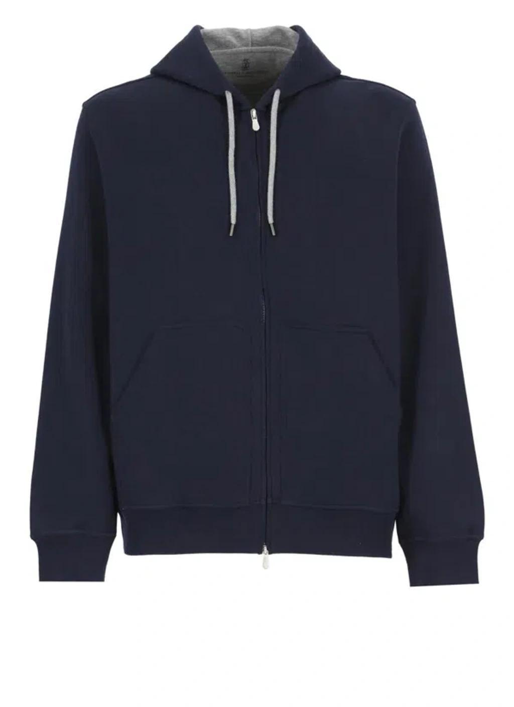 BRUNELLO CUCINELLI Sweaters In Blue Product Image