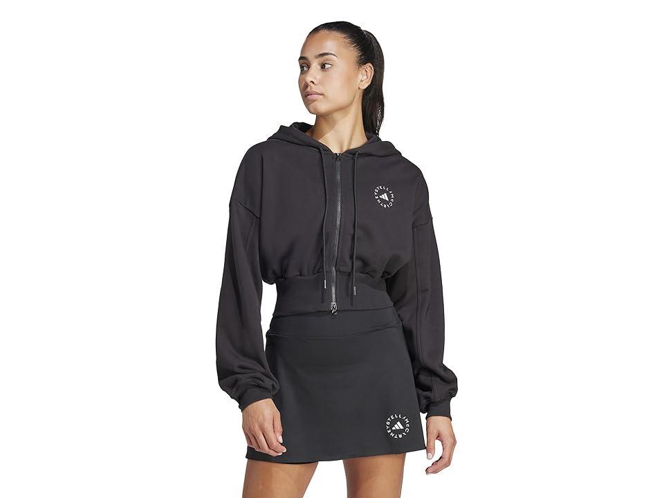 adidas by Stella McCartney Cropped Zipped Hoodie IN3637 Women's Sweatshirt Product Image