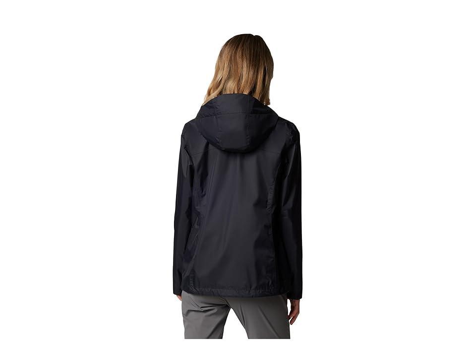 Plus Size Columbia Arcadia II Hooded Packable Jacket, Womens Collegiate Blue Product Image