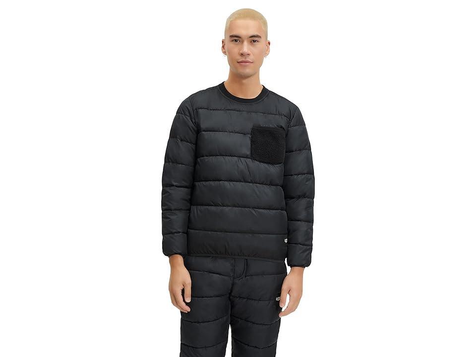 UGG Colten Puffer Crew Neck (Tar) Men's Clothing Product Image