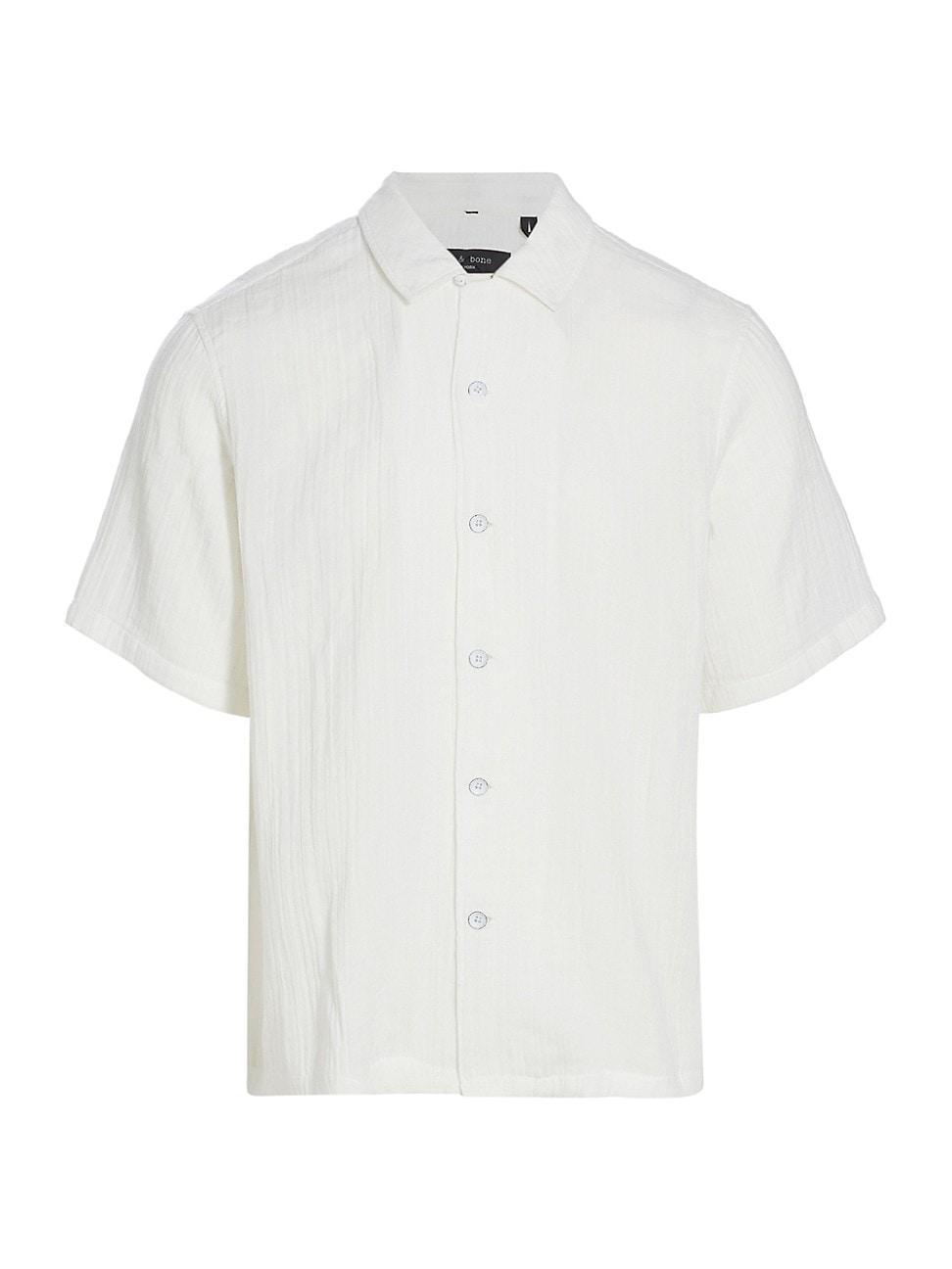 Mens Avery Cotton Gauze Short-Sleeve Shirt Product Image