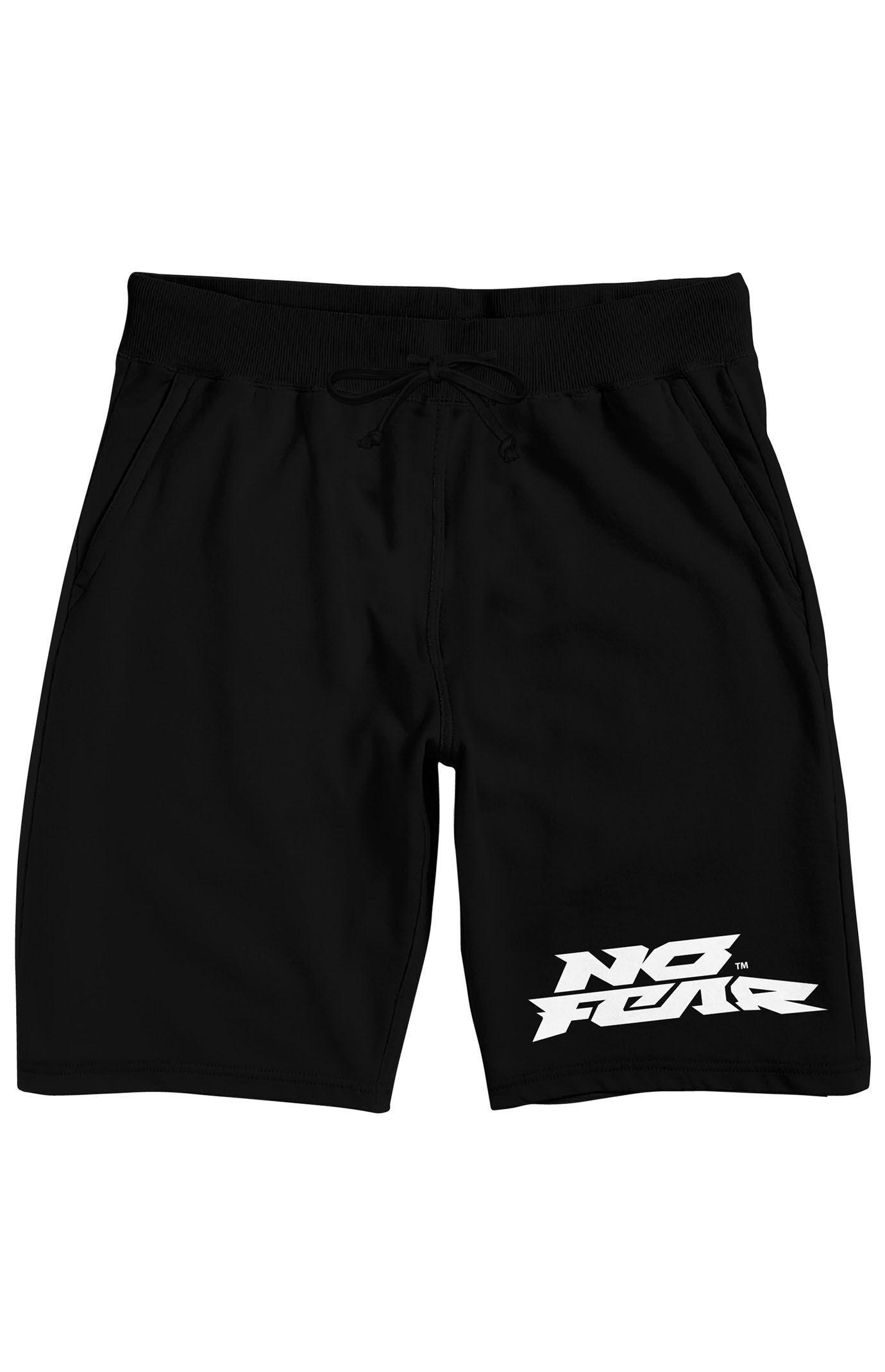 Mens No Fear Logo Pajama Shorts Product Image