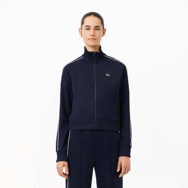 Paris Zip-Up Interlock Sweatshirt Product Image