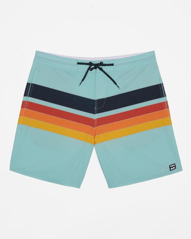 Spinner Lo Tide 18" Boardshorts - Coastal Male Product Image