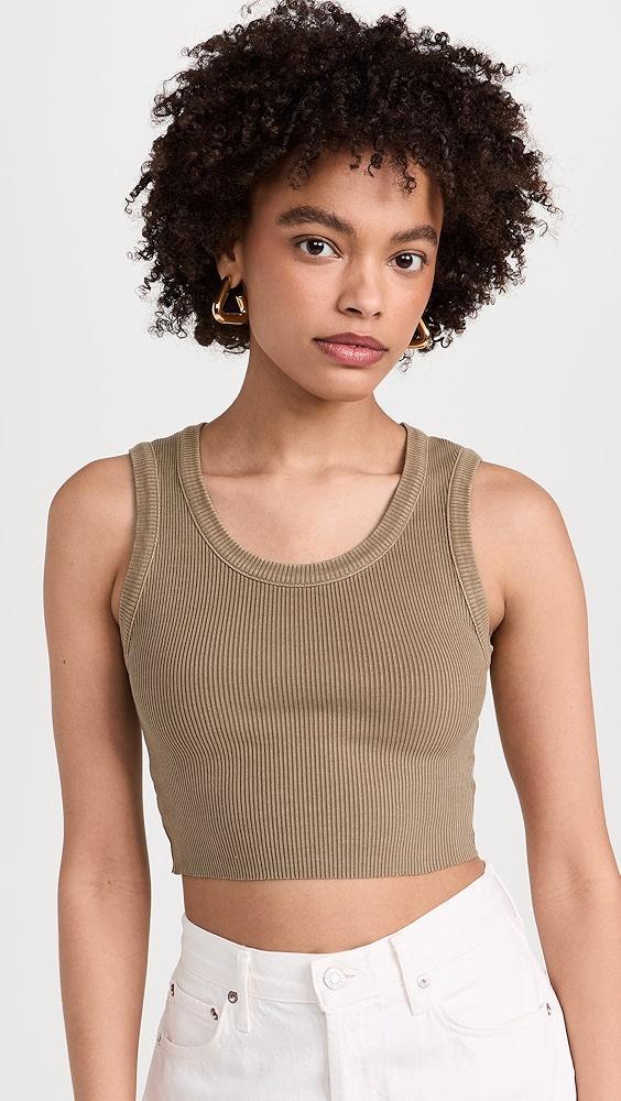 AGOLDE Cropped Poppy Tank | Shopbop Product Image