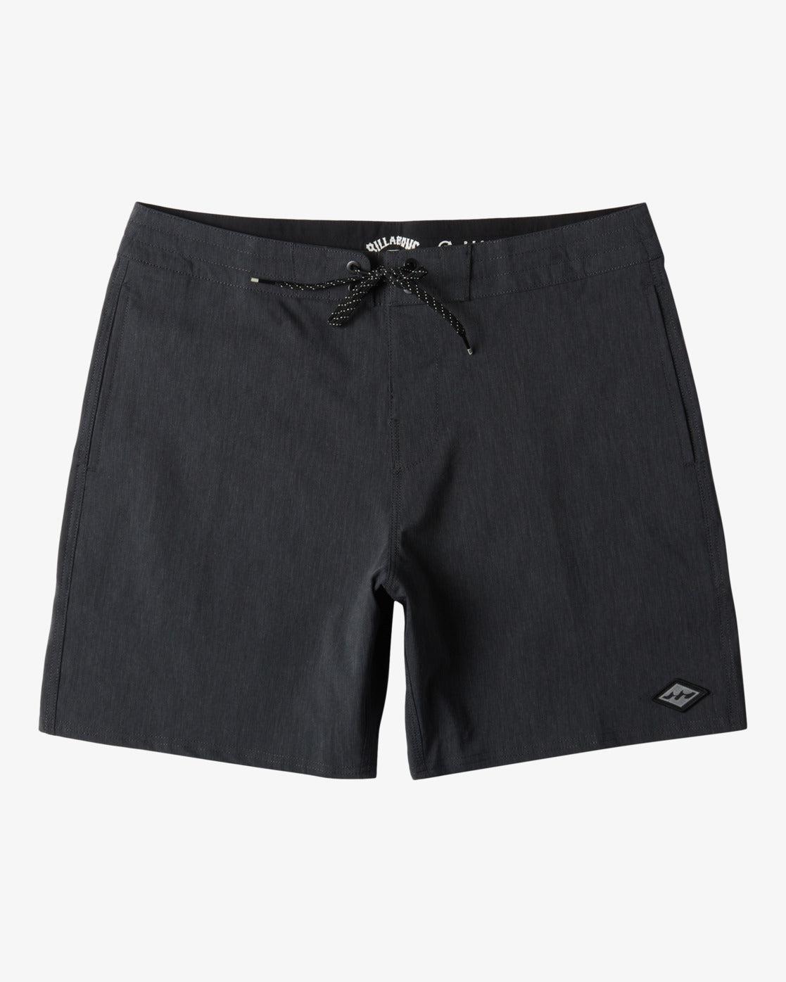 Every Other Day Lo Tide 17" Boardshorts - Washed Black Male Product Image