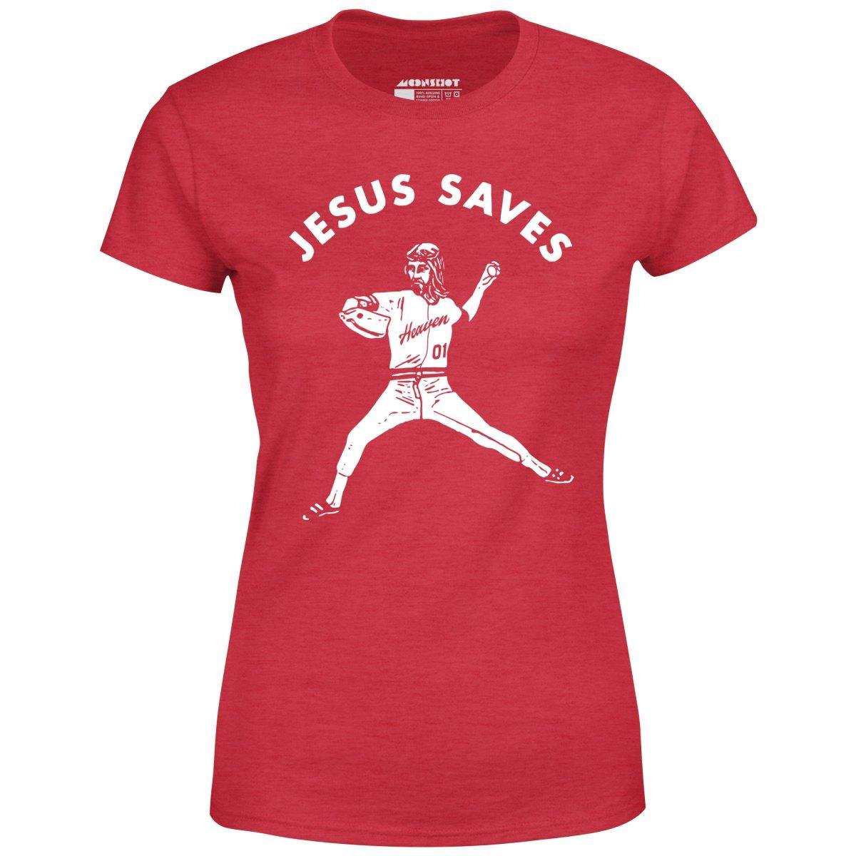 Jesus Saves - Lefty - Women's T-Shirt Female Product Image