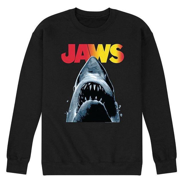 Mens Jaws Fleece Sweatshirt Black Product Image