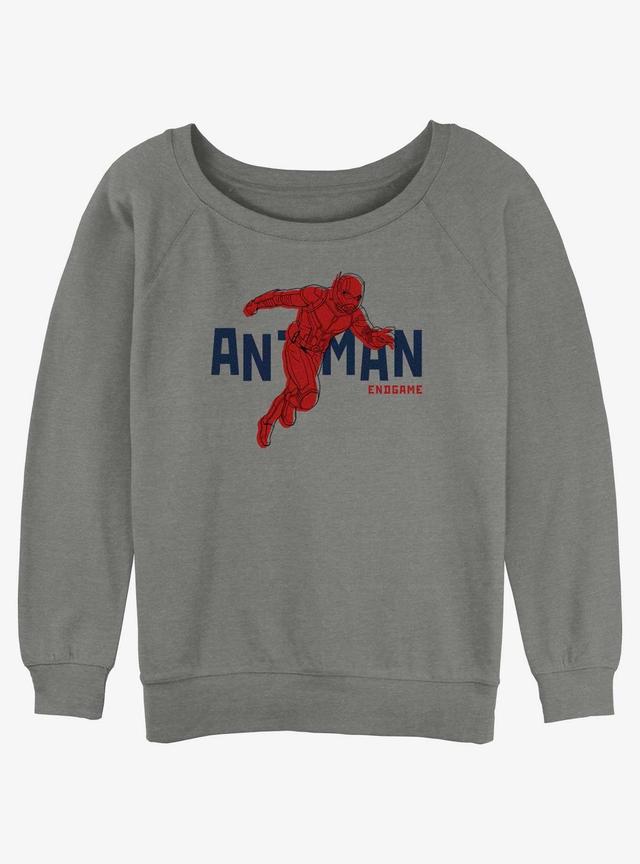 Marvel Ant-Man Text Pop Ant-Man Slouchy Sweatshirt Product Image