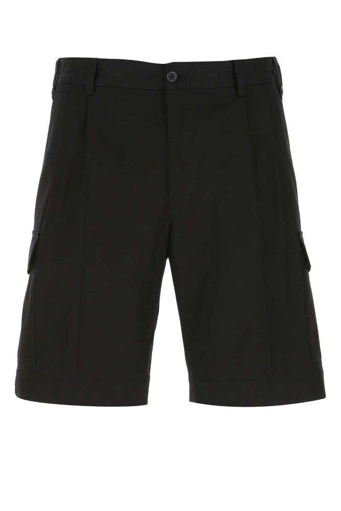 Bermuda Cargo Shorts In Black Product Image