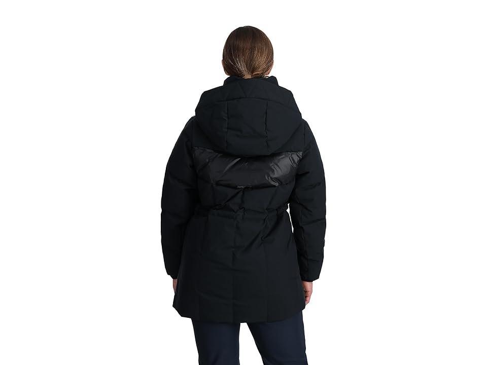 Spyder Eastwood Long Down Jacket Women's Clothing Product Image