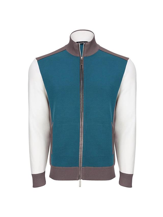 Mens Blouson Sweater Jacket Product Image