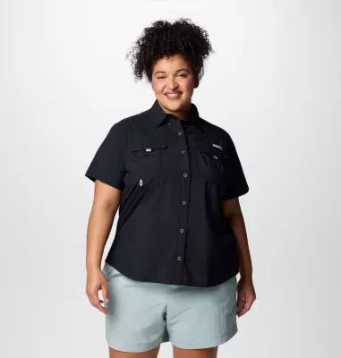 Columbia Women's PFG Bahama Short Sleeve Shirt - Plus Size- Product Image