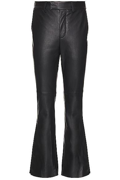 Leather Kick Flare Pant Product Image