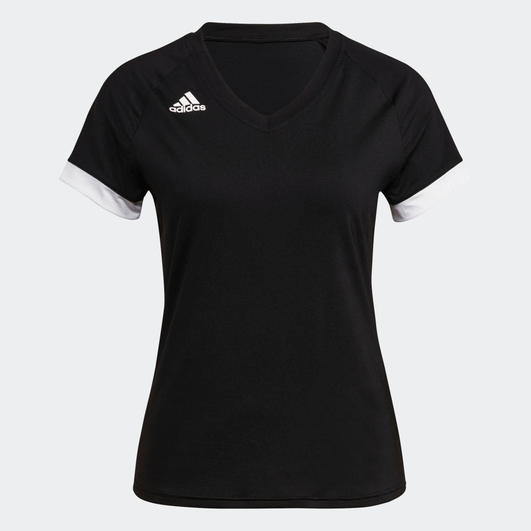 adidas Quickset Jersey Royal Blue S Womens Product Image