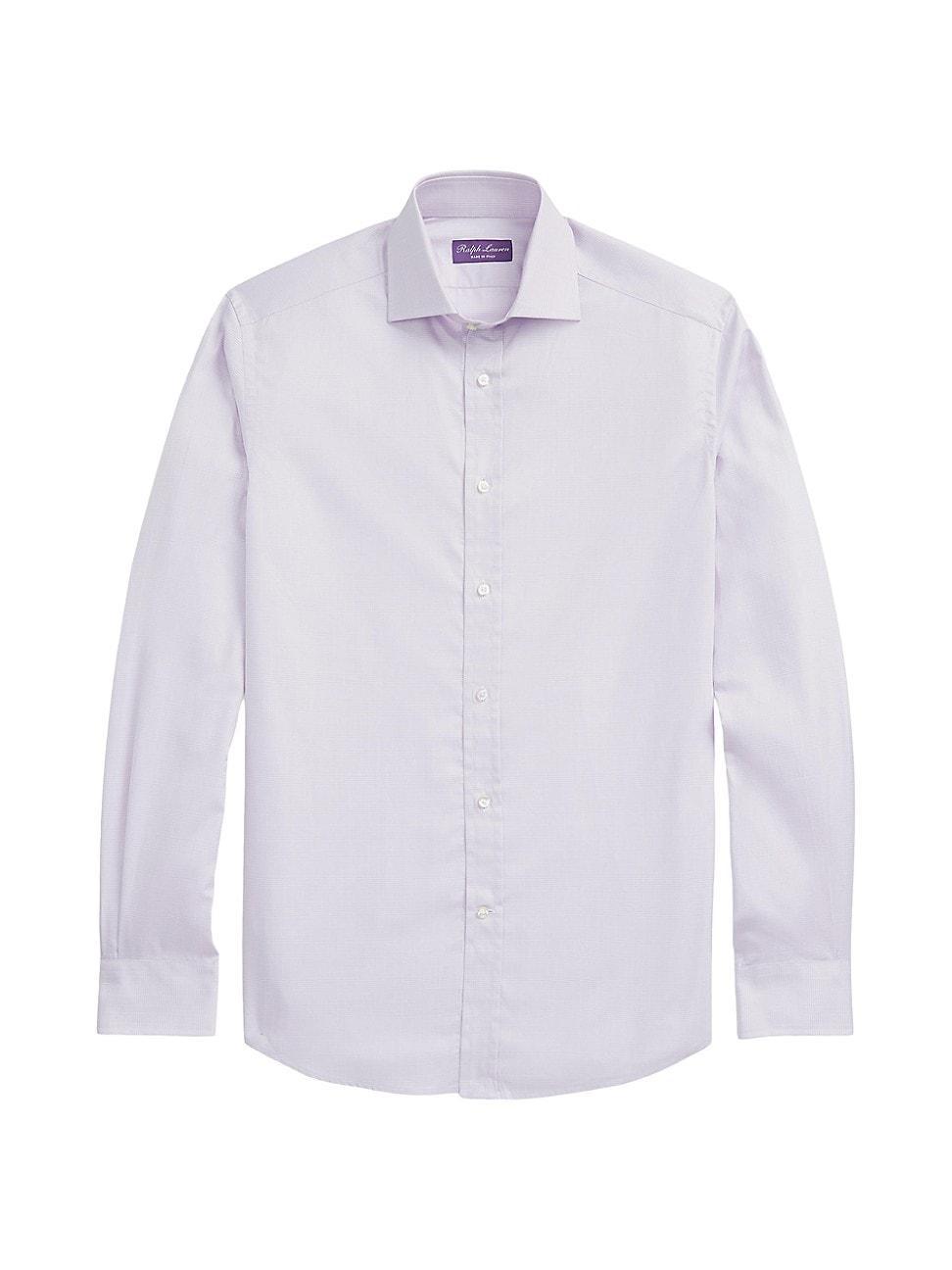 Mens Glen Check Long-Sleeve Shirt Product Image