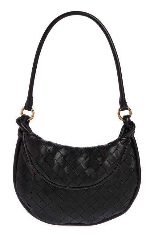 Bottega Veneta Small Gemelli Intrecciato Leather Shoulder Bag Product Image