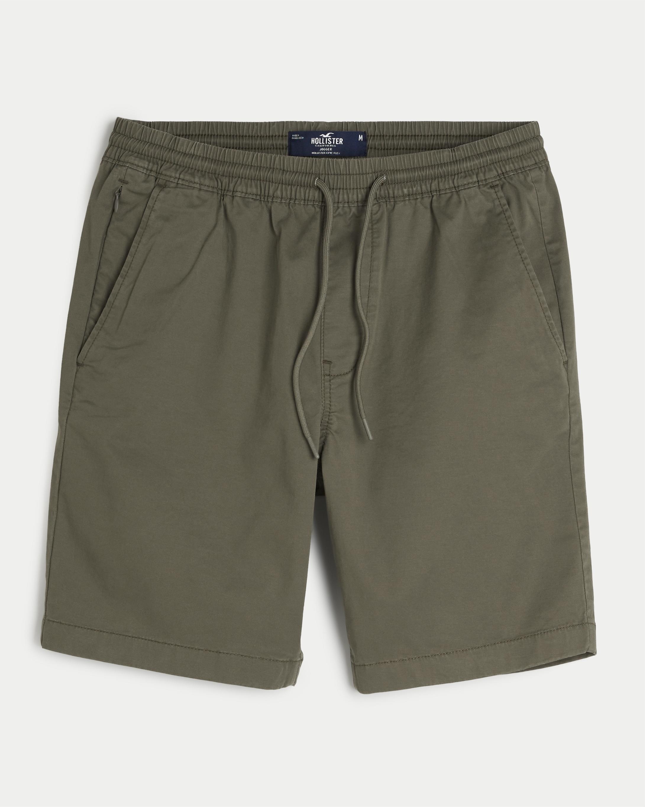 Twill Pull-On Shorts 9" Product Image