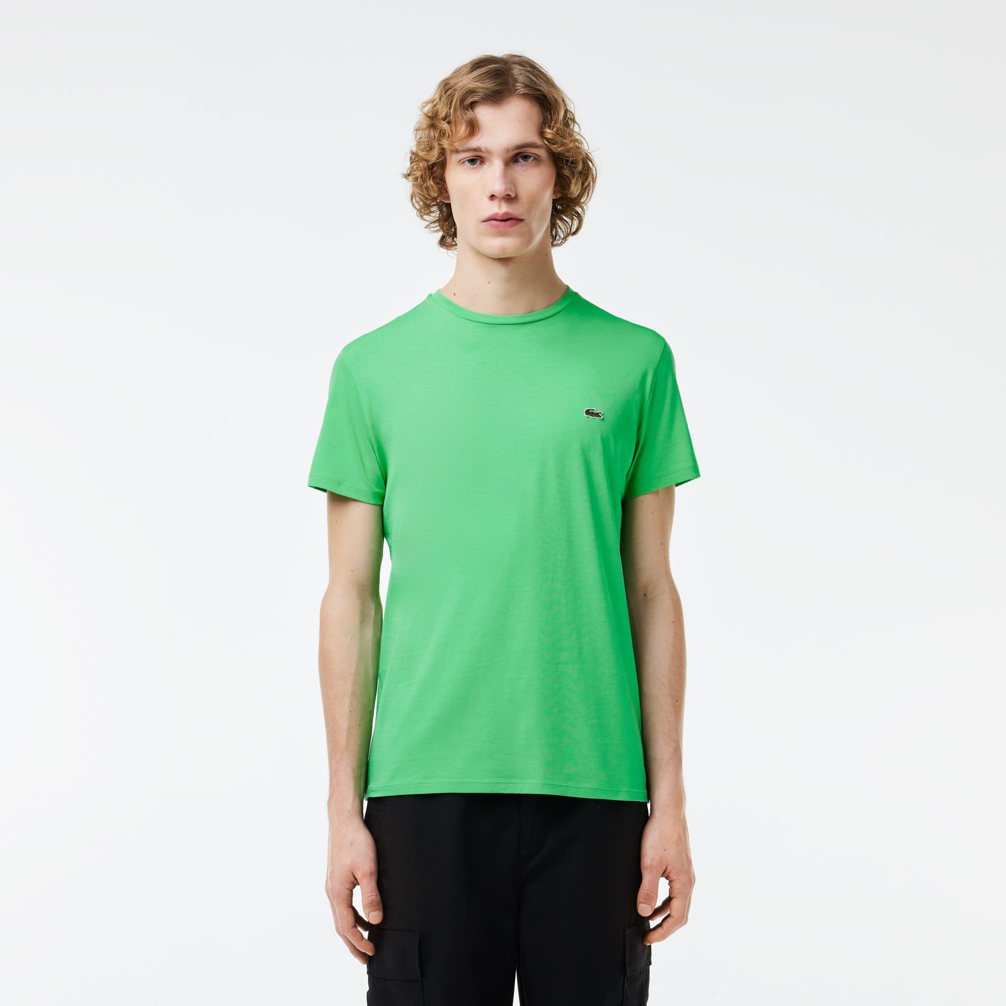 Men's Classic Pima Cotton Crew Neck T-Shirt Product Image