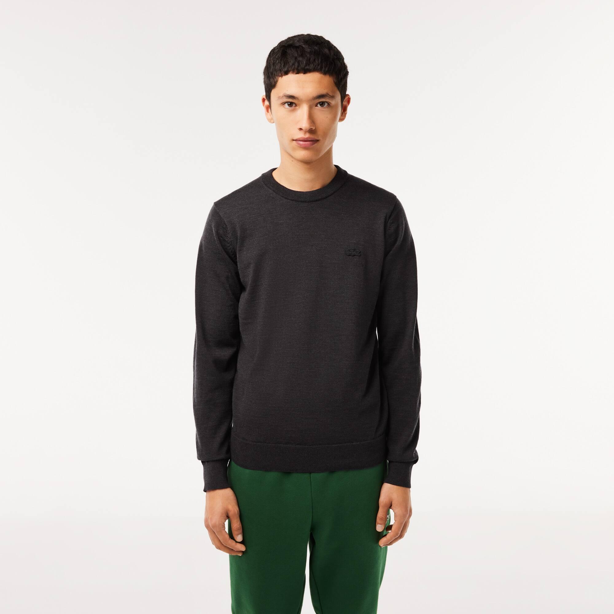 Merino Wool Crew Neck Sweater Product Image