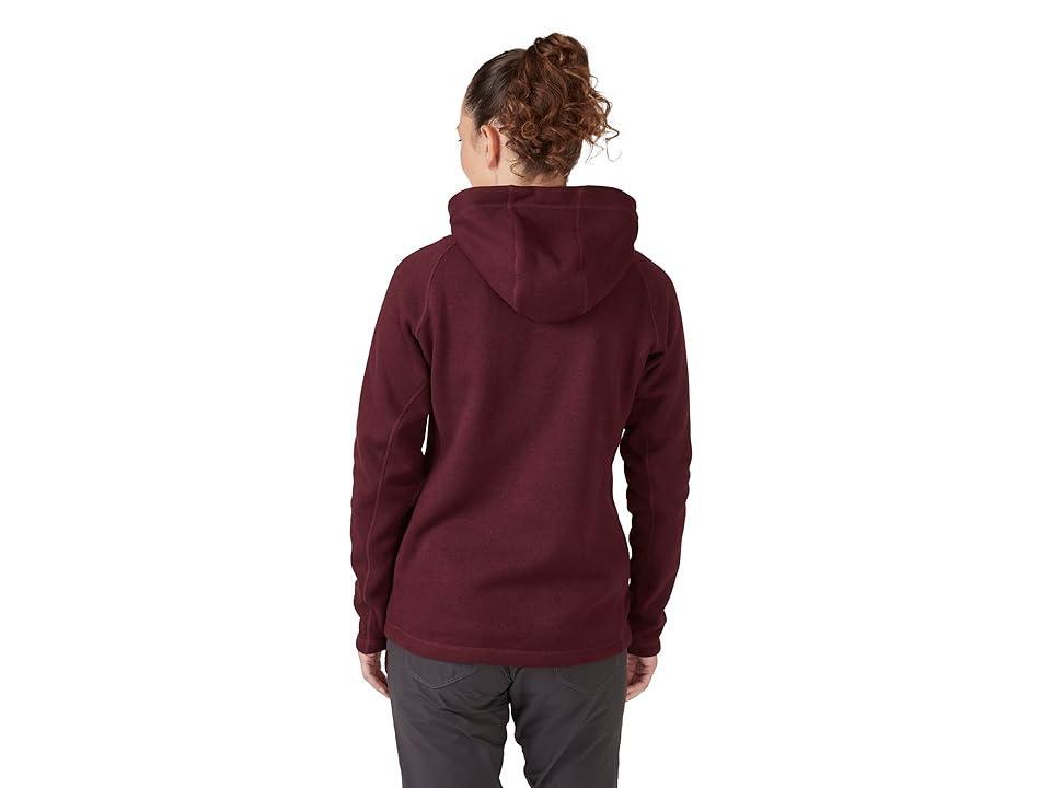 Rab Serren Hoodie (Deep Heather) Women's Clothing Product Image