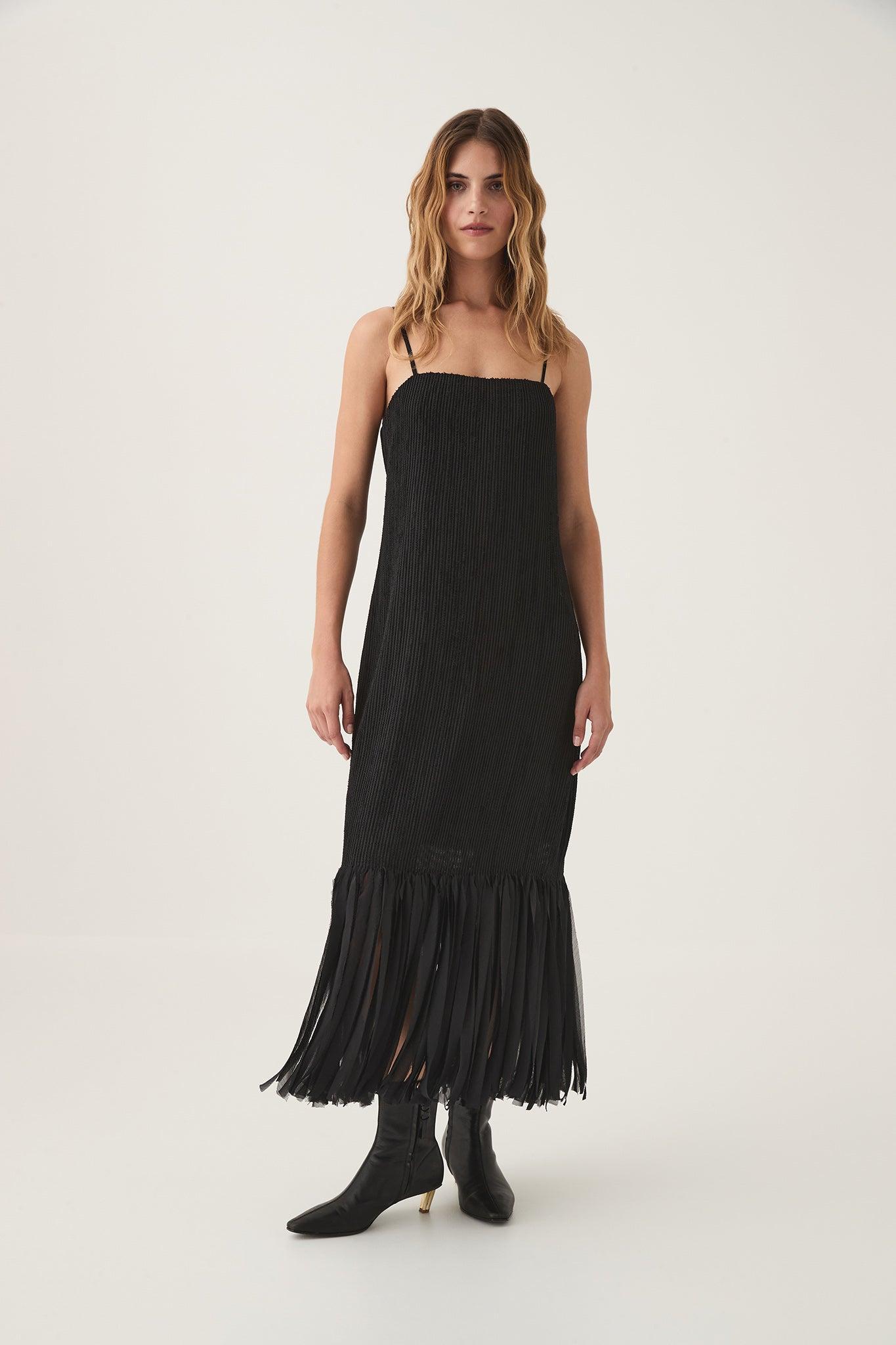 Arris Fringed Maxi Dress Product Image