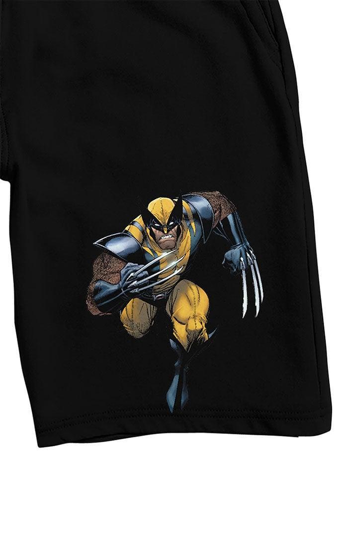 Mens Marvel Universe X-Men Wolverine Sweat Shorts Product Image