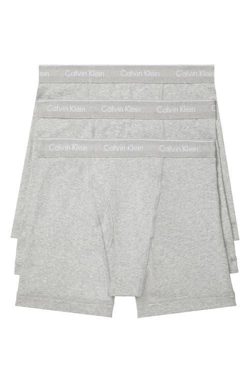 Calvin Klein Cotton Boxer Briefs, Pack of 3 Product Image