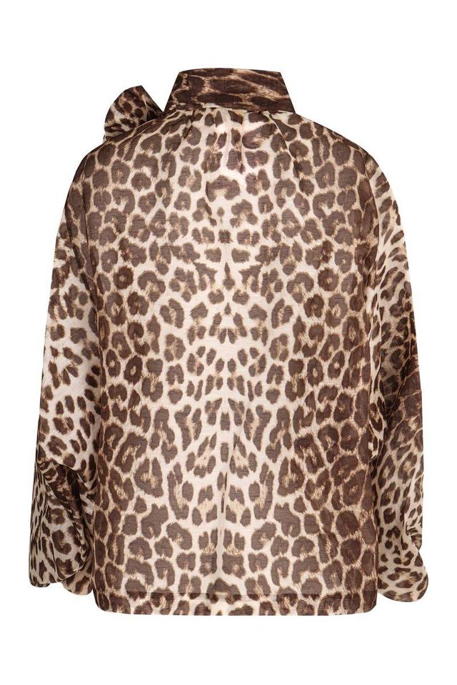 ZIMMERMANN Shirts In Chocolate Leopard Product Image