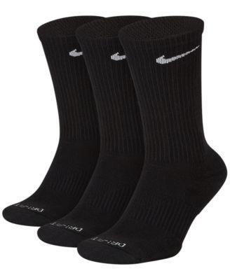 Nike Unisex Everyday Plus Cushioned Training Crew Socks 3 Pairs - Multicolor Product Image