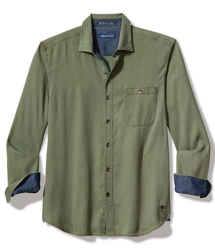 Tommy Bahama Ocean Wash Twilly Long Sleeve Woven Shirt Product Image