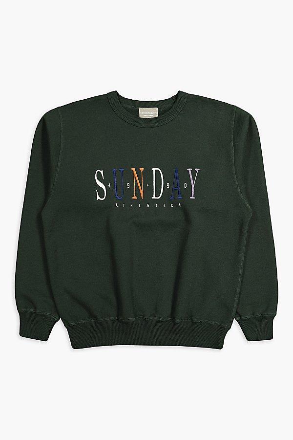 Good for Sunday Heritage Oversized Crewneck Top Womens at Urban Outfitters Product Image