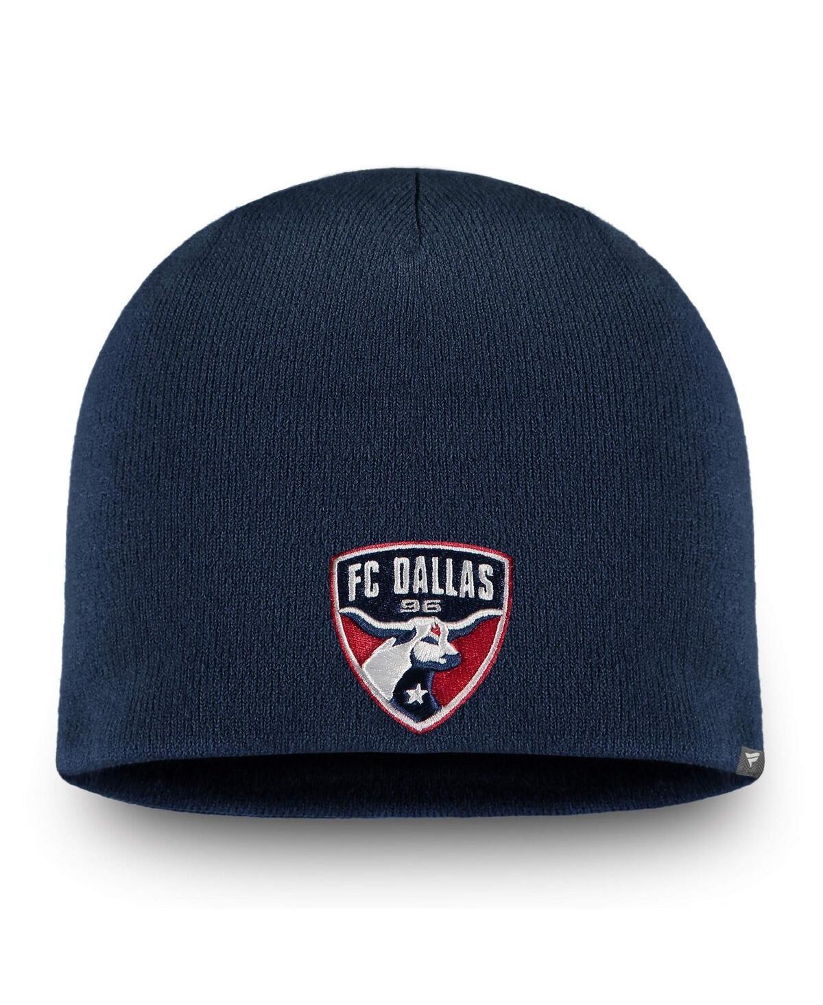 Mens Fanatics Branded Blue FC Dallas Core Knit Beanie Product Image