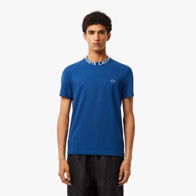 Men's Lightweight Piqué Neck T-Shirt Product Image