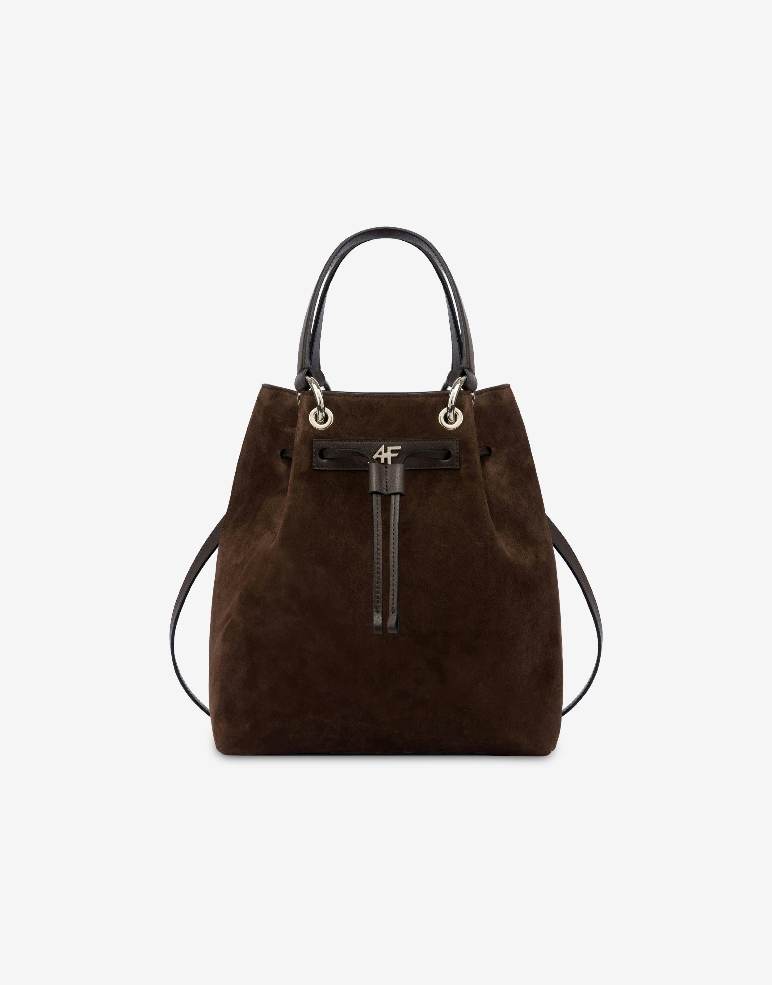 Bucket bag in suede Product Image