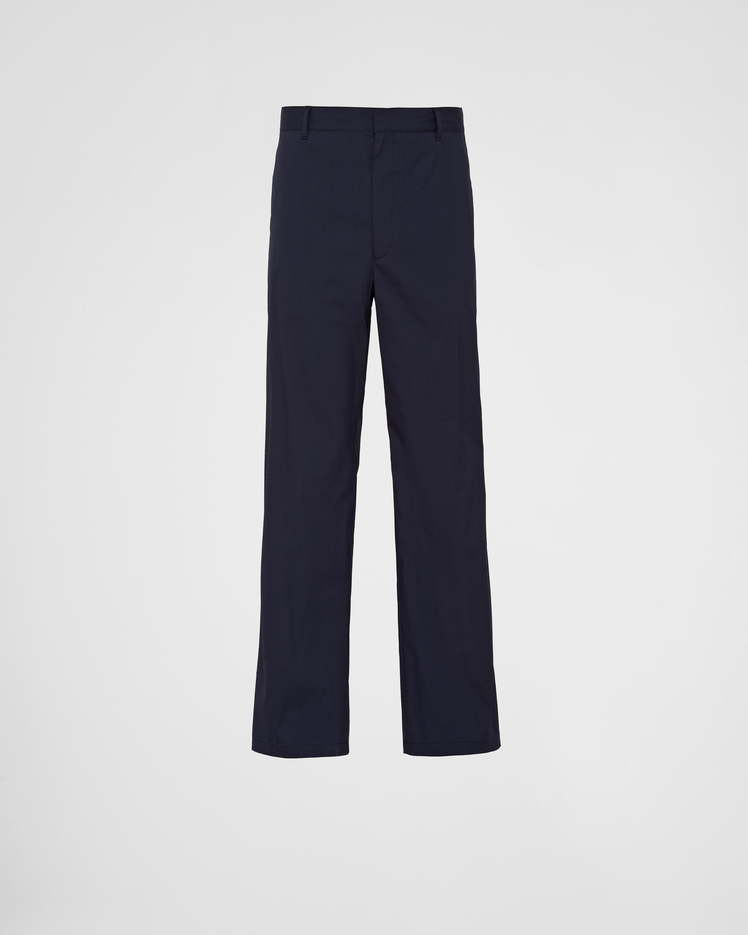 Stretch poplin pants Product Image