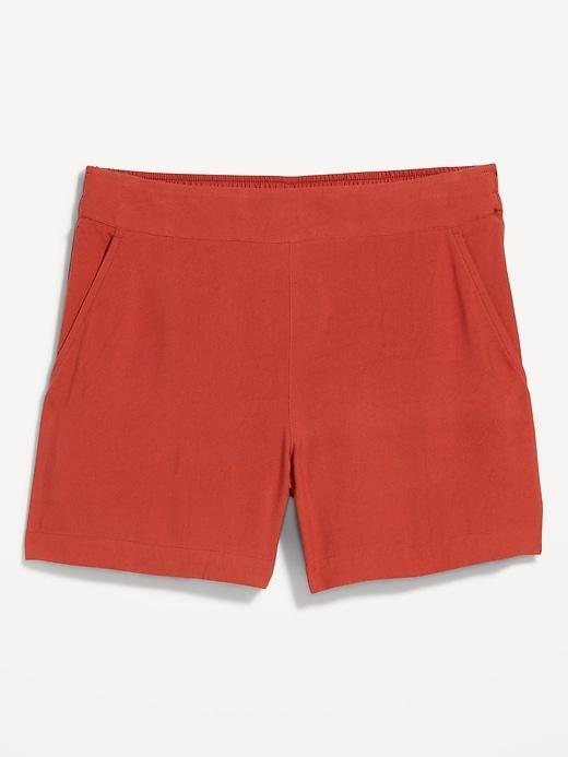 High-Waisted Playa Shorts -- 4-inch inseam Product Image