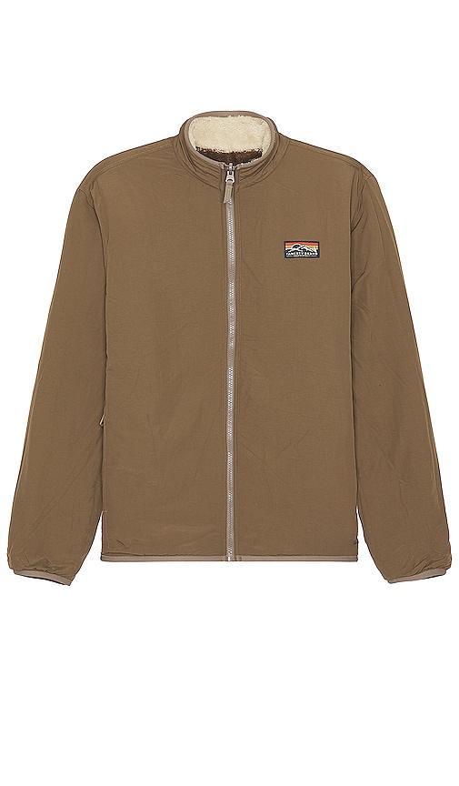 Faherty Steven Paul Jaud High Pile Fleece Reversible Jacket (Sand Dune Thunderbird) Men's Jacket Product Image