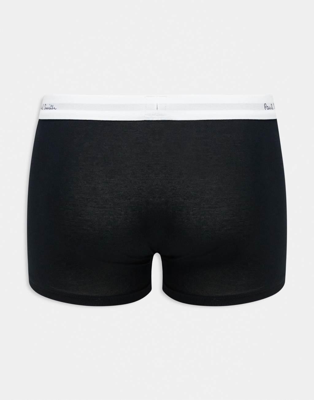 Paul Smith 3 pack trunks in black Product Image